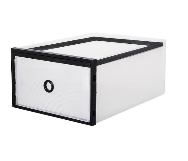 Batų dėžės su atidaromu stalčiumi 35x24x12cm. 10vnt - LUCA