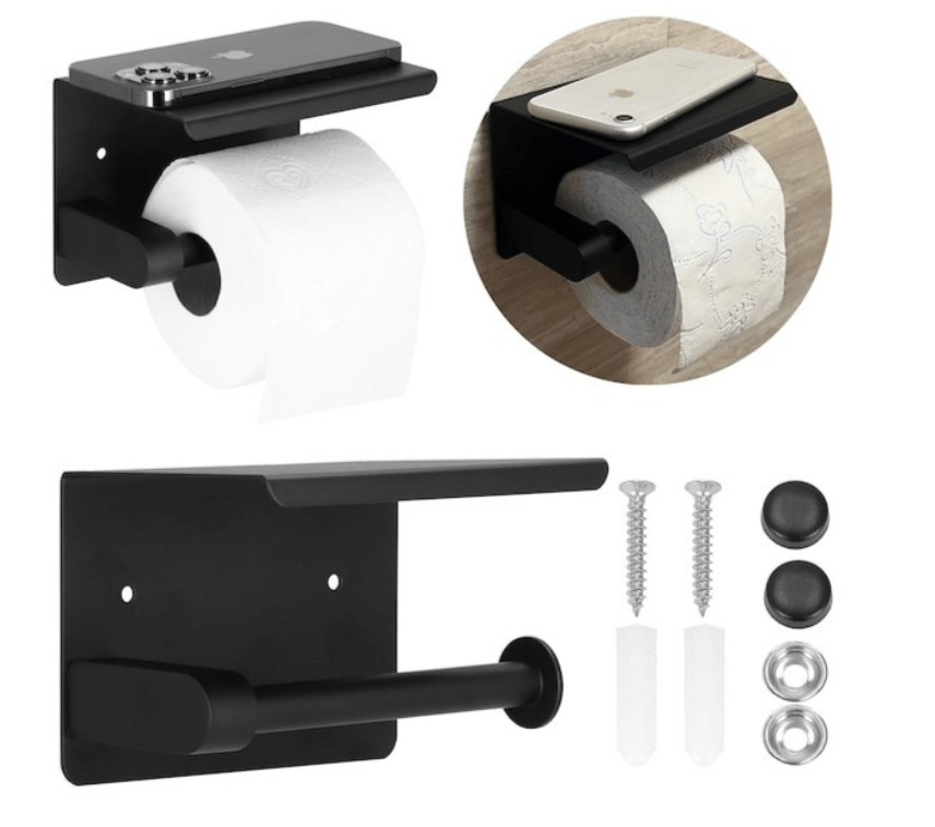 Plieninis popieriaus laikiklis su estetiška ir lengvai valoma apdaila