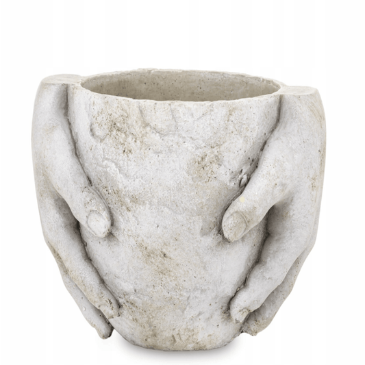 Cementinė vazono danga be vandens nutekėjimo, skersmuo 13 cm