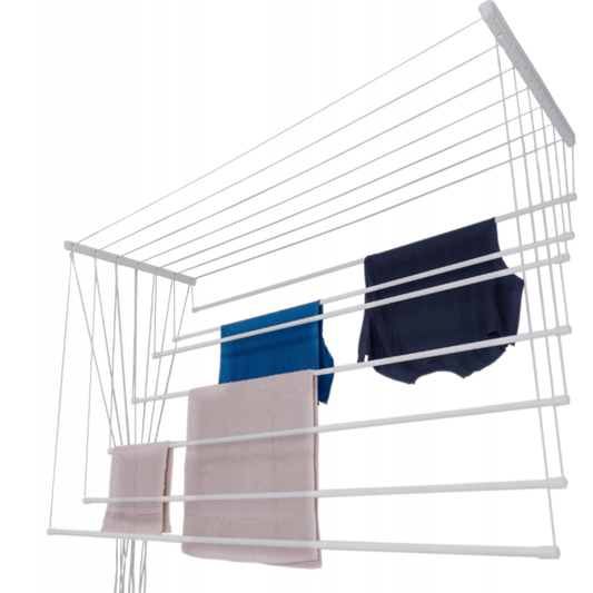 Lubinis skalbinių džiovintuvas – puikus pasirinkimas vonios kambariui.