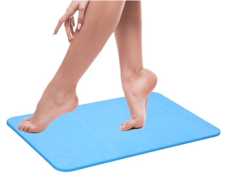 Diatomito vonios kilimėlis – puikiai dera prie modernios vonios aplinkos