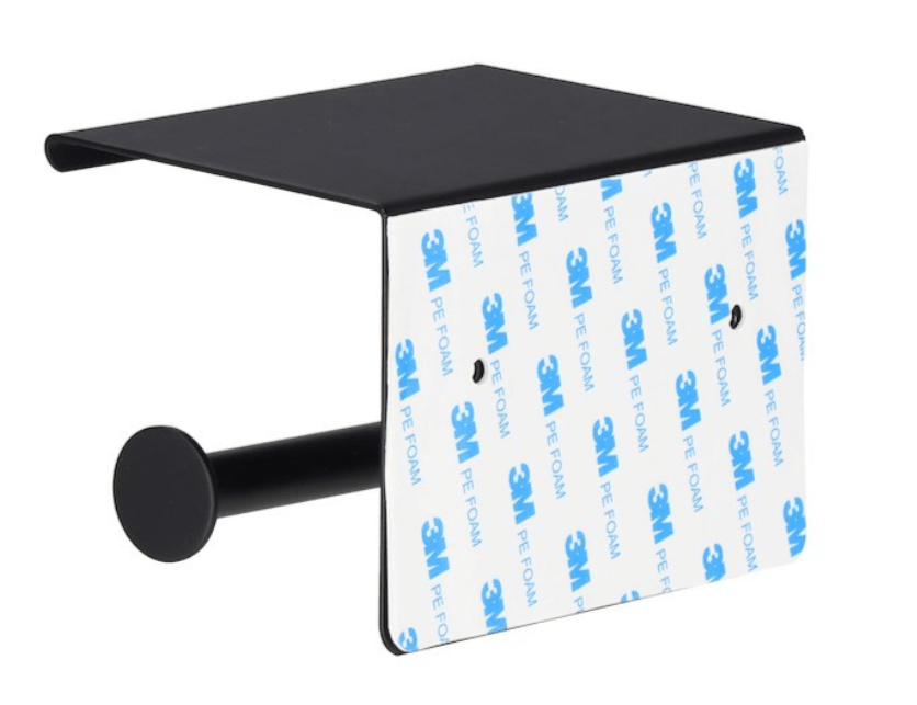 Maža lentyna virš laikiklio – vieta kvapams ar telefonui