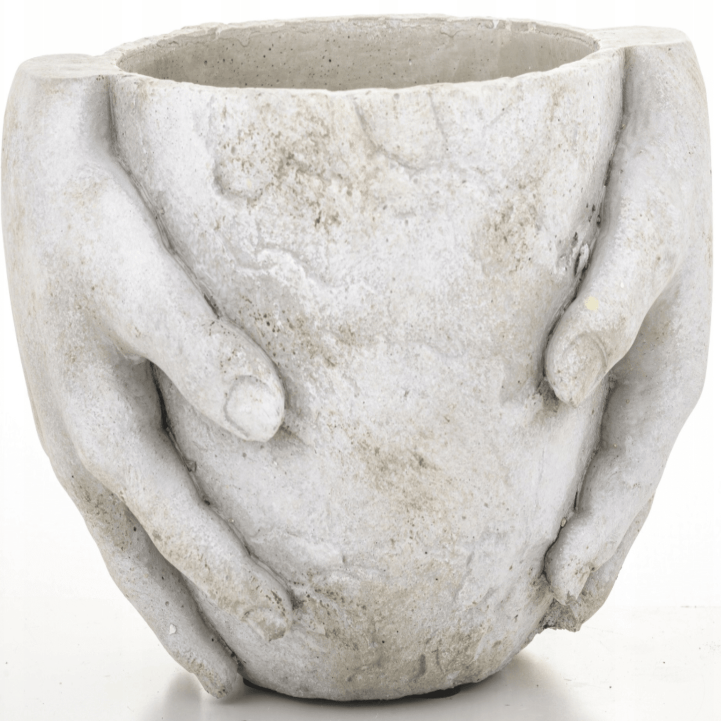 Gėlių vazonas, dirbitinių rankų imitacija. Labai tvirtas ir pagamintas natūraliu būdu.