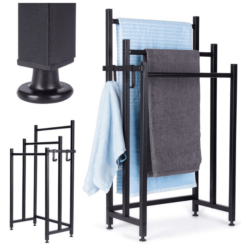 Rankšluosčių kabyklos – funkcionalumas ir tvarka vonios erdvėje. LUCA sprendimai patogiam rankšluosčių laikymui