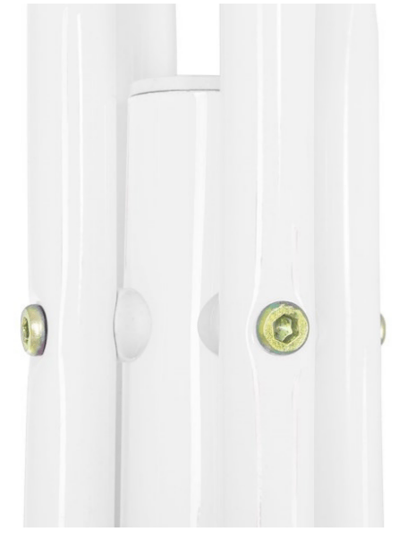 Drabužių kabykla 177cm. balta su baltu stovu - LUCA