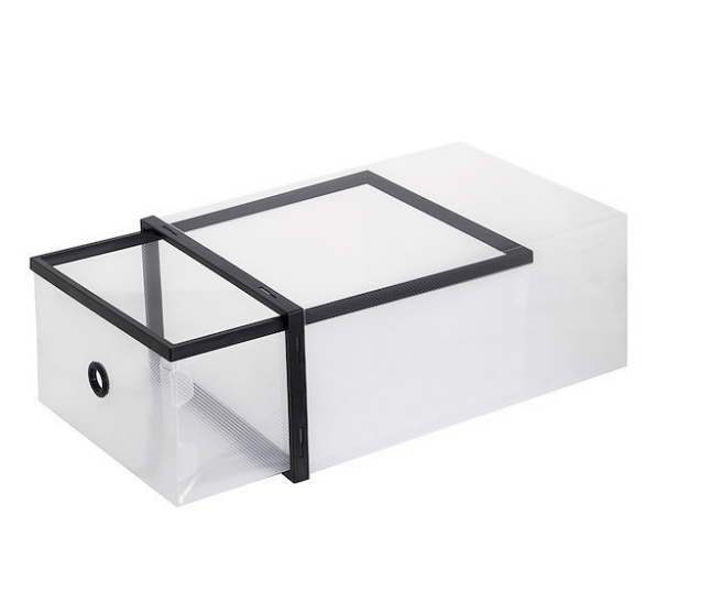 Batų dėžės su atidaromu stalčiumi 35x24x12cm. 10vnt - LUCA