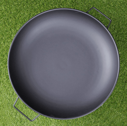 Metalinė juoda sodo laužavietė su rankenomis, 58cm. - LUCA