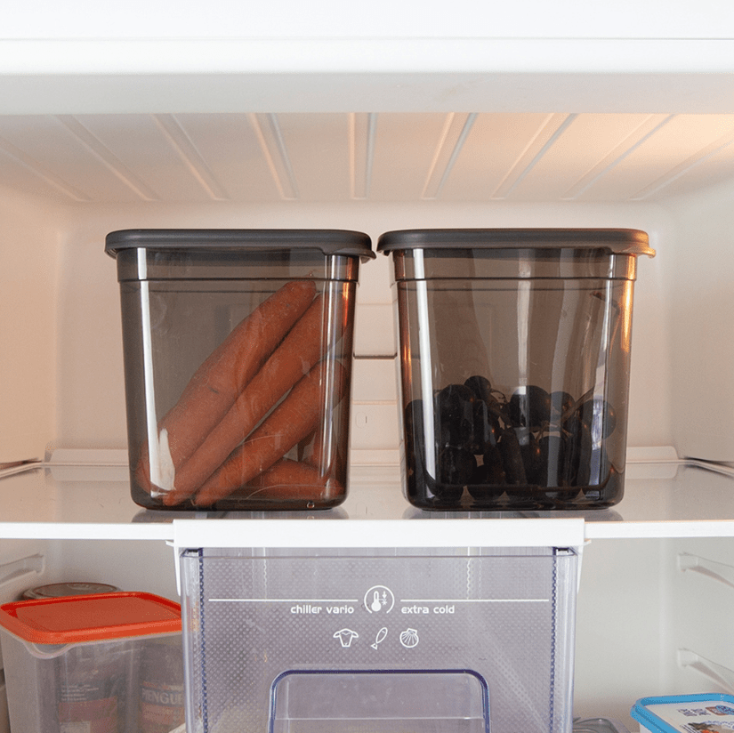 Taros biriems produktams su dangteliais - 12vnt. 1,85l - LUCA