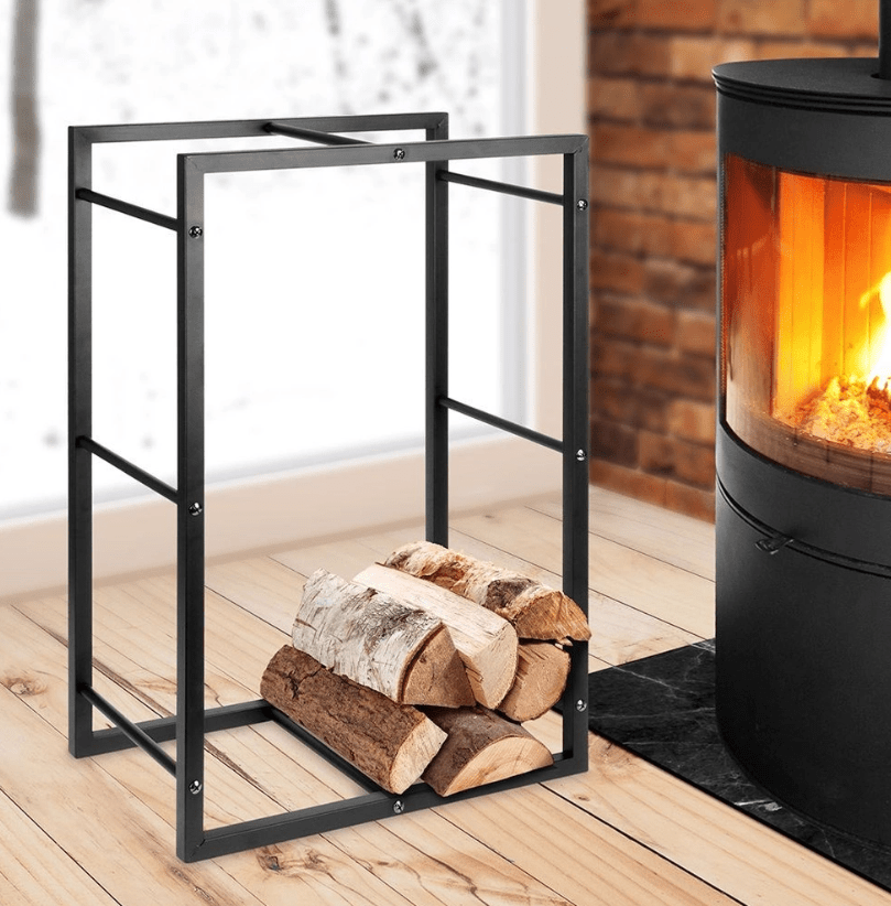 Metalinis stovas malkoms 45x28x70 cm - LUCA