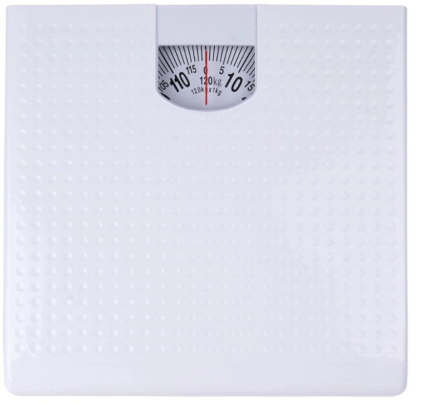 Baltos mechaninės vonios svarstyklės iki 120kg - LUCA