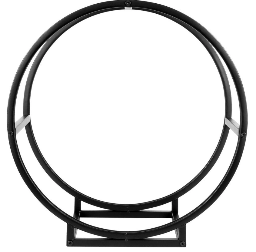 Apvalus metalinis stovas malkoms 50cm - LUCA