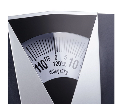 Mechaninės juodos vonios svarstyklės iki 120kg