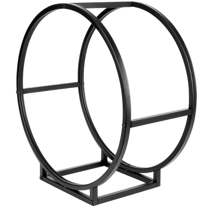 Apvalus metalinis stovas malkoms 50cm - LUCA