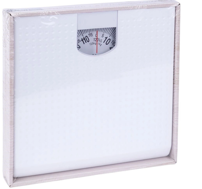 Baltos mechaninės vonios svarstyklės iki 120kg - LUCA