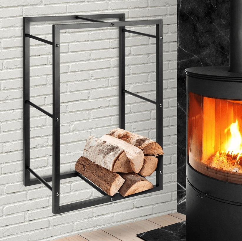 Metalinis stovas malkoms 45x28x70 cm - LUCA