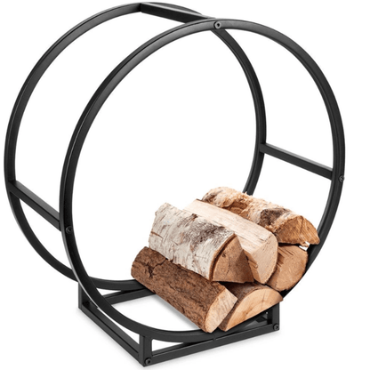 Apvalus metalinis stovas malkoms 50cm - LUCA