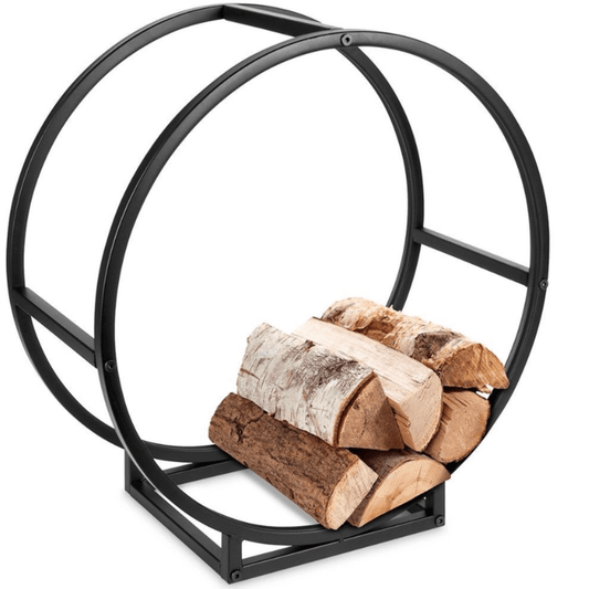 Apvalus metalinis stovas malkoms 50cm - LUCA