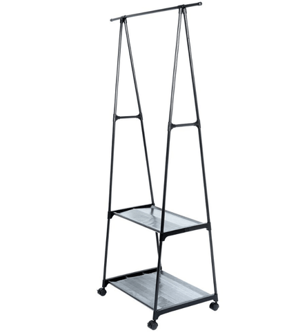 Drabužų kabykla ant ratukų 88x44x160 cm. - LUCA