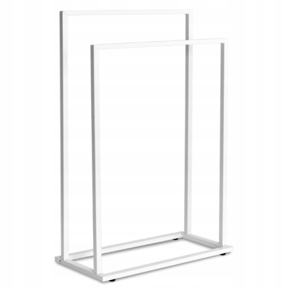 Dviejų lygių kabykla vonios kambariui – pastatoma konstrukcija