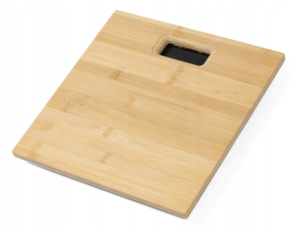 Vonios svarstyklės, natūralus bambukas, elektroninės LCD - LUCA