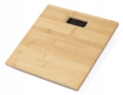 Vonios svarstyklės, natūralus bambukas, elektroninės LCD - LUCA