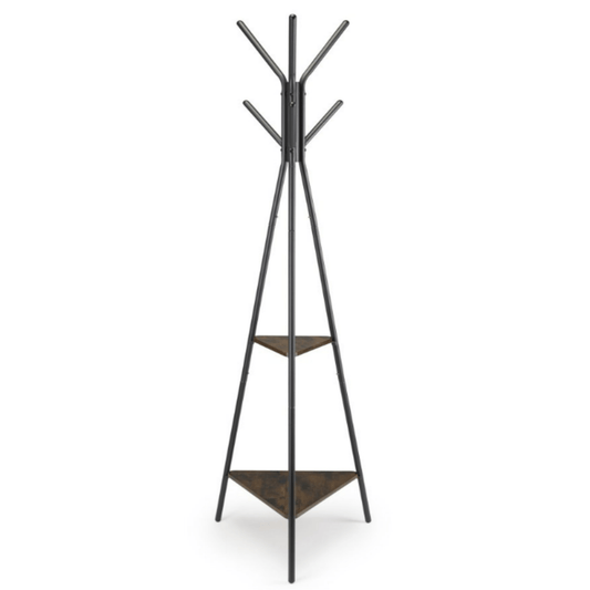 Metalinė ir MDF drabužių kabykla prieškambariui, 179 cm aukščio