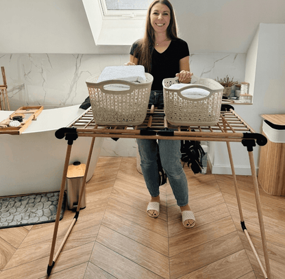 Džiovyklė su žemutine dalimi – patogu džiovinti smulkius daiktus