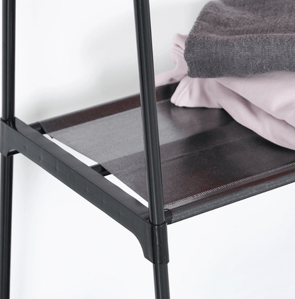 Drabužų kabykla ant ratukų 88x44x160 cm. - LUCA