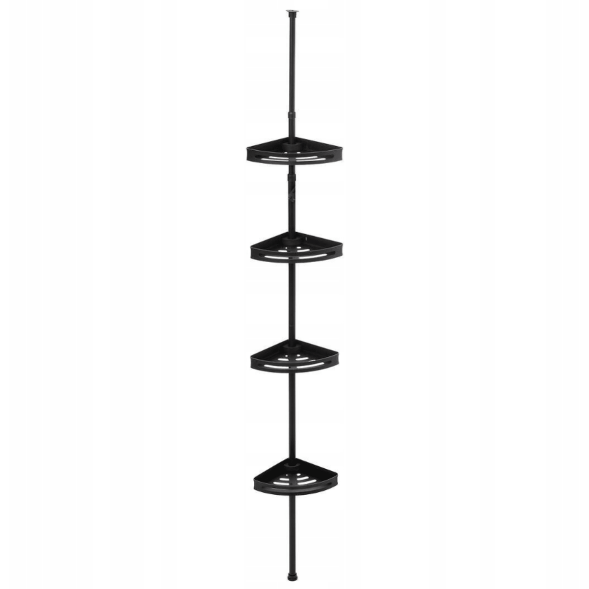Aliuminio teleskopinė vonios lentyna 180–240 cm aukščio
