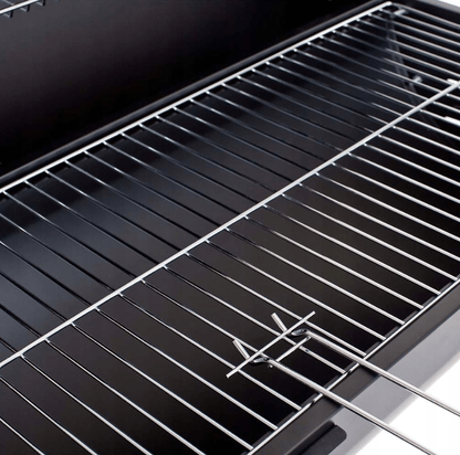 Didelis kepimo plotas ir anglies erdvė patogiam maisto ruošimui lauke