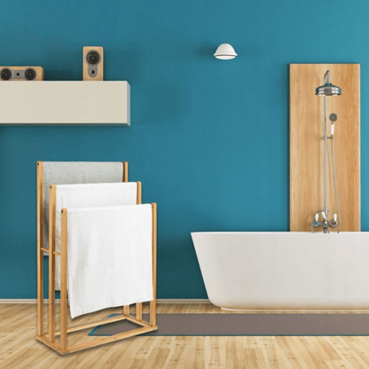 Natūralaus bambuko pagrindas ir konstrukcija – stambus planas