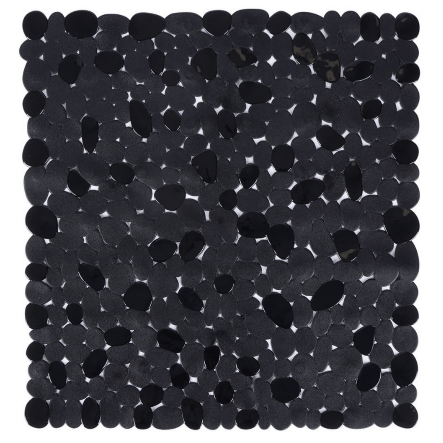 Kvadratinis 51 x 51 cm neslystantis kilimėlis vonios kambariui