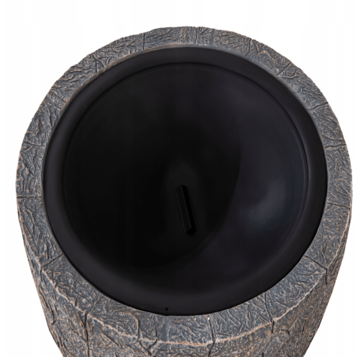 Juodas milteliniu būdu dažytas plieninis židinio dangtis su ventiliuojamu tinkleliu