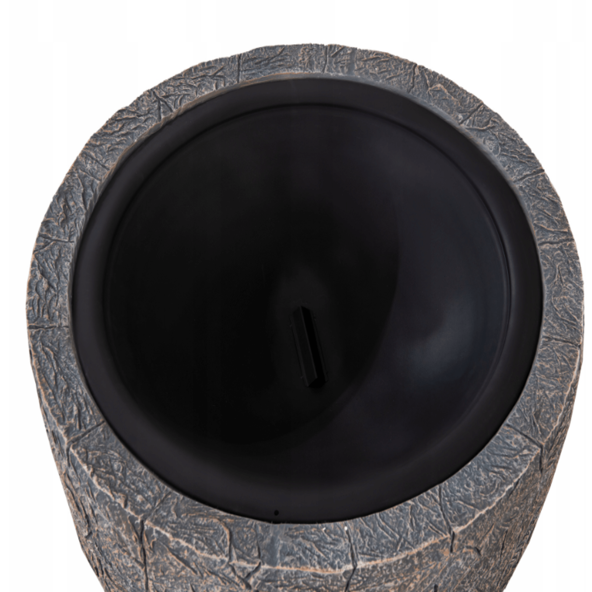 Juodas milteliniu būdu dažytas plieninis židinio dangtis su ventiliuojamu tinkleliu