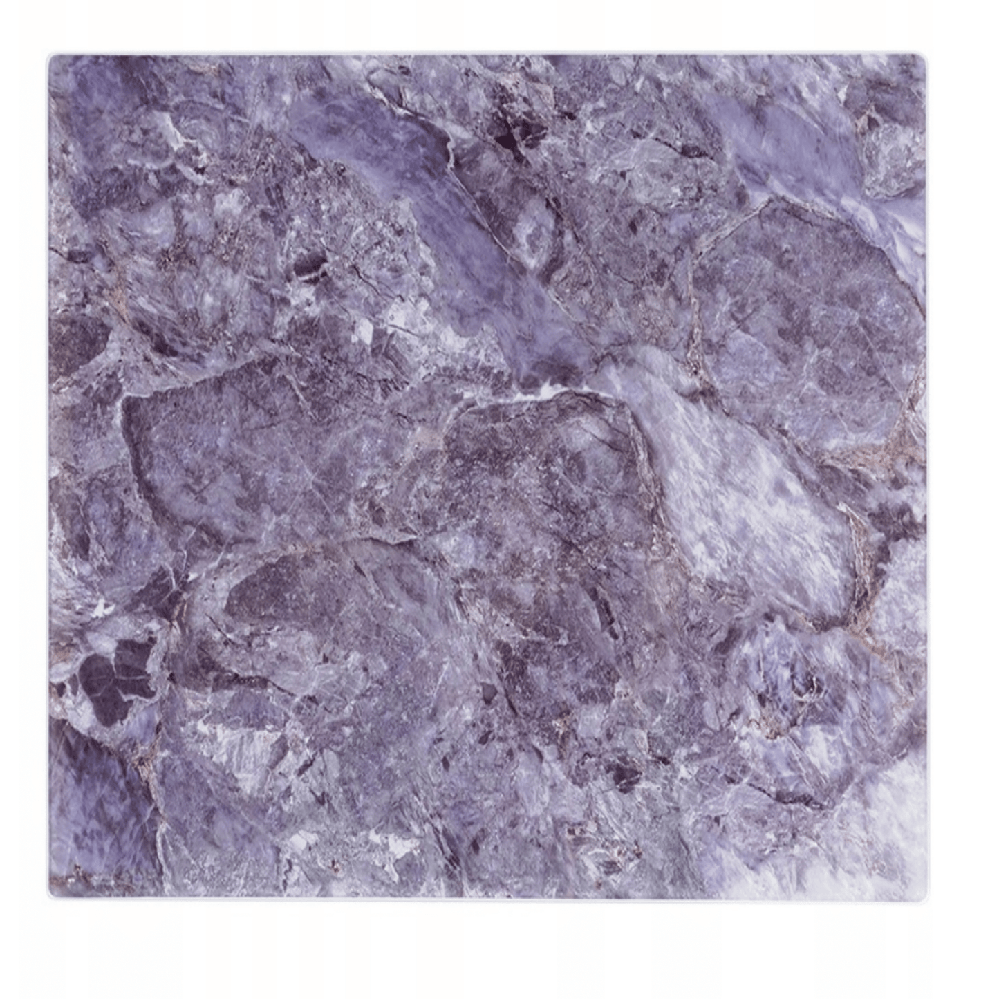 Neslystanti pjaustymo lenta iš stiklo su marmuro dizainu