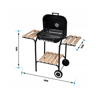 Chromuotos nerūdijančio plieno grotelės patvariam ir higieniškam kepimui