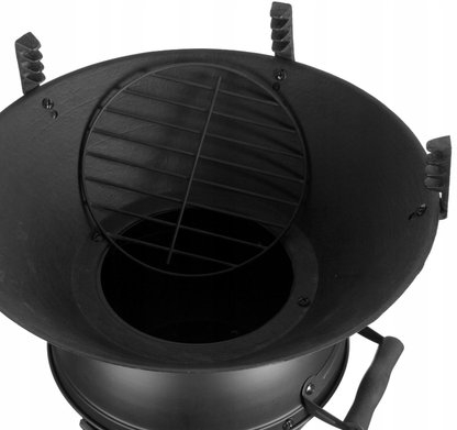 35 cm skersmens patvarios ketaus groteles lauko naudojimui