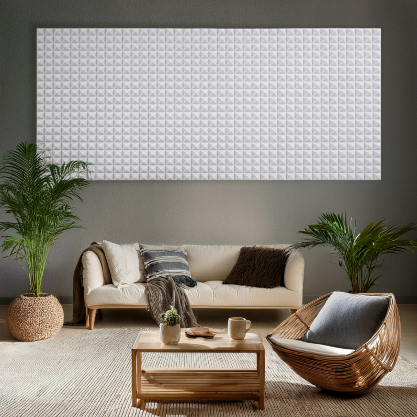Garso sugėrimo plokštė iš akustinių putų 200x100 cm