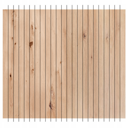 Akustinės MDF lamelės ant veltinio sienoms ir luboms 275 cm ilgio