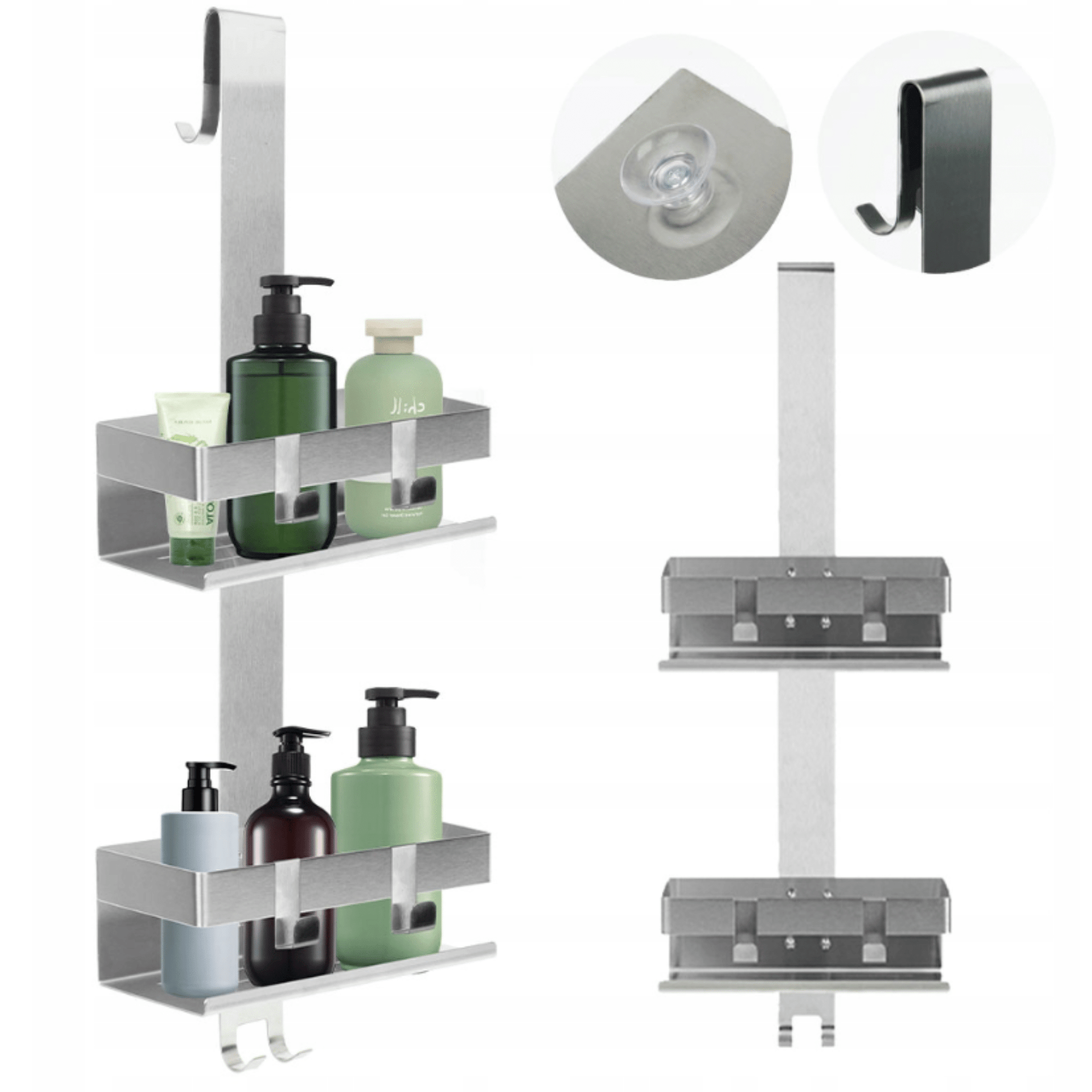 Pakabinamas dušo krepšelis iš SUS304 nerūdijančio plieno