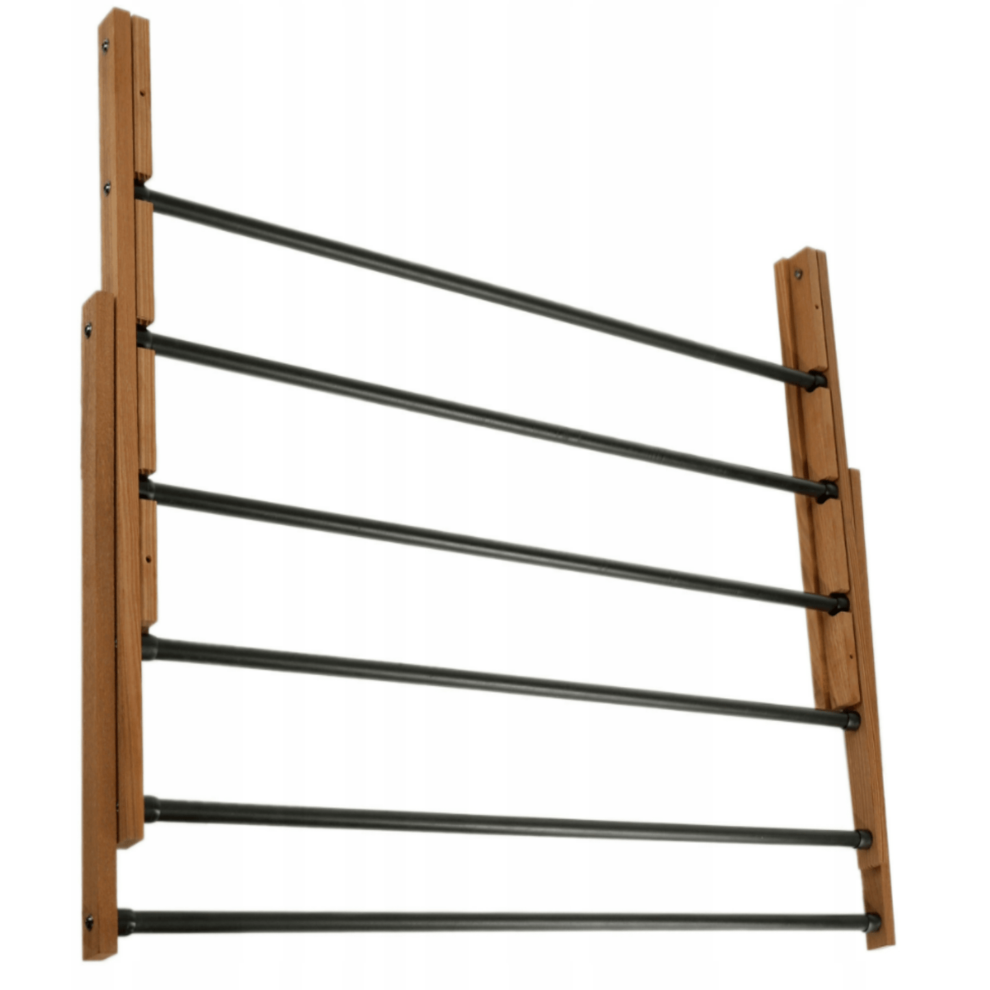 Stilinga medinė džiovyklė drabužiams, rankšluosčiams ir skalbiniams