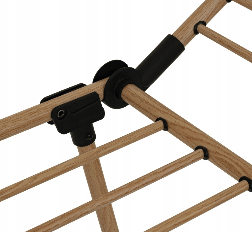 Drabužiai stabiliai laikosi ant džiovyklės – apsauga nuo nukritimo