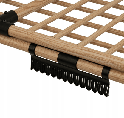 Džiovyklės sparnų užraktas užtikrina stabilumą naudojant